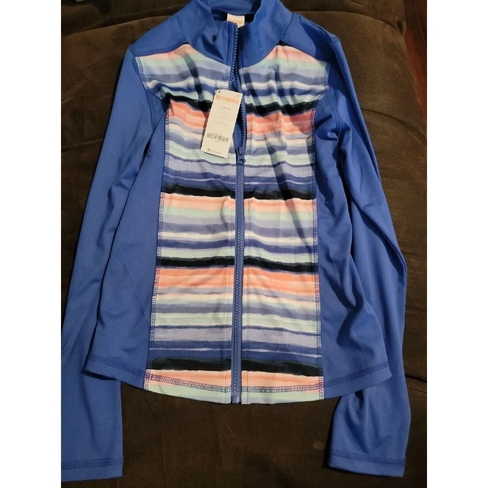 Gymboree outlet gymgo athletic jacket size large‎ 10 12 nwt